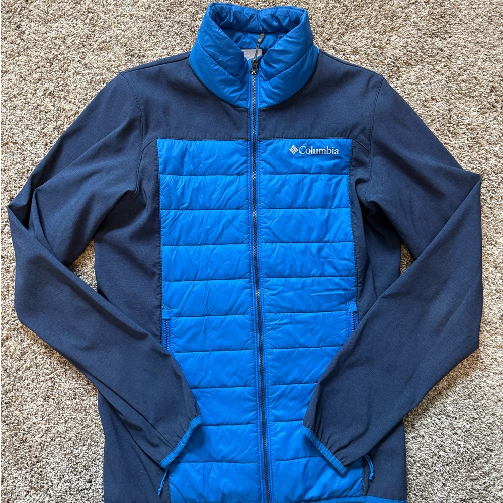 Columbia Blue Quilted Jacket